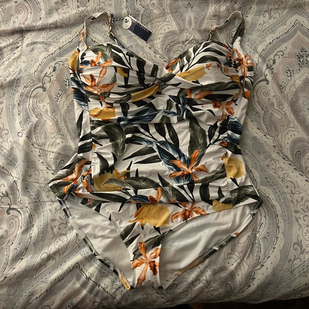 NWT Sonnet Shores one piece bathing suit size 22W
